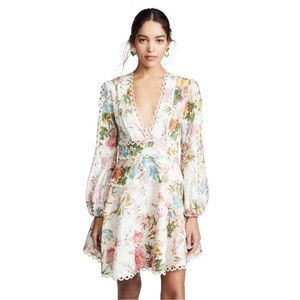 Zimmermann Heathers Flounce Short Dress Size 0 😍